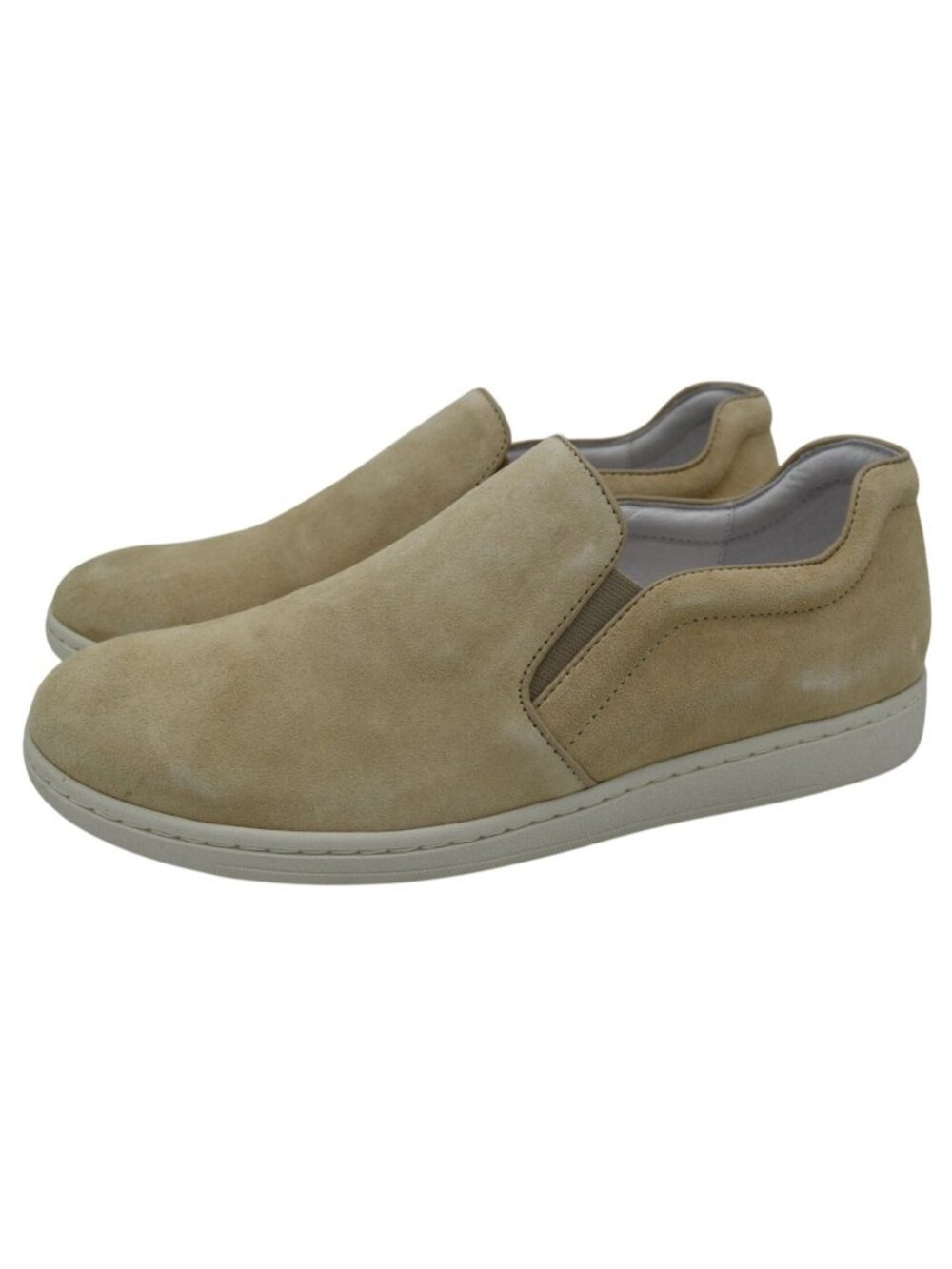 Sofft Womens Size 7.5 Roxie Lenox Tan Suede Slip On Sneakers Shoes‎